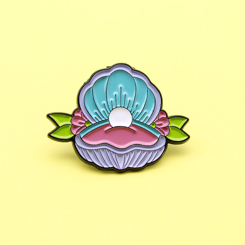 Lovely Shell And Pearl Enamel Sea mussels Pearl Brooches Pins For Women Statement Brooch Accessory Fashion Women Party Pin, As picture
Lovely Shell And Pearl Enamel Sea mussels Pearl Brooches Pins For Women Statement Brooch Accessory Fashion Women Party Pin, As picture
