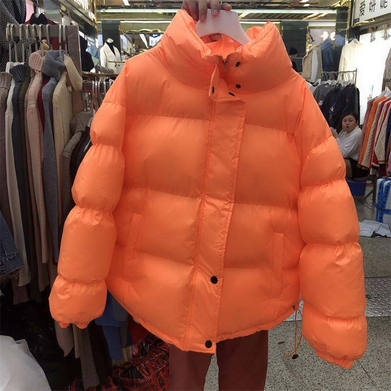 HWLZLTZHT Winter Jackets For Women Candy Colors Women's Parka Jacket Oversized Female Parka Warm Women Puffer Jacket 201029