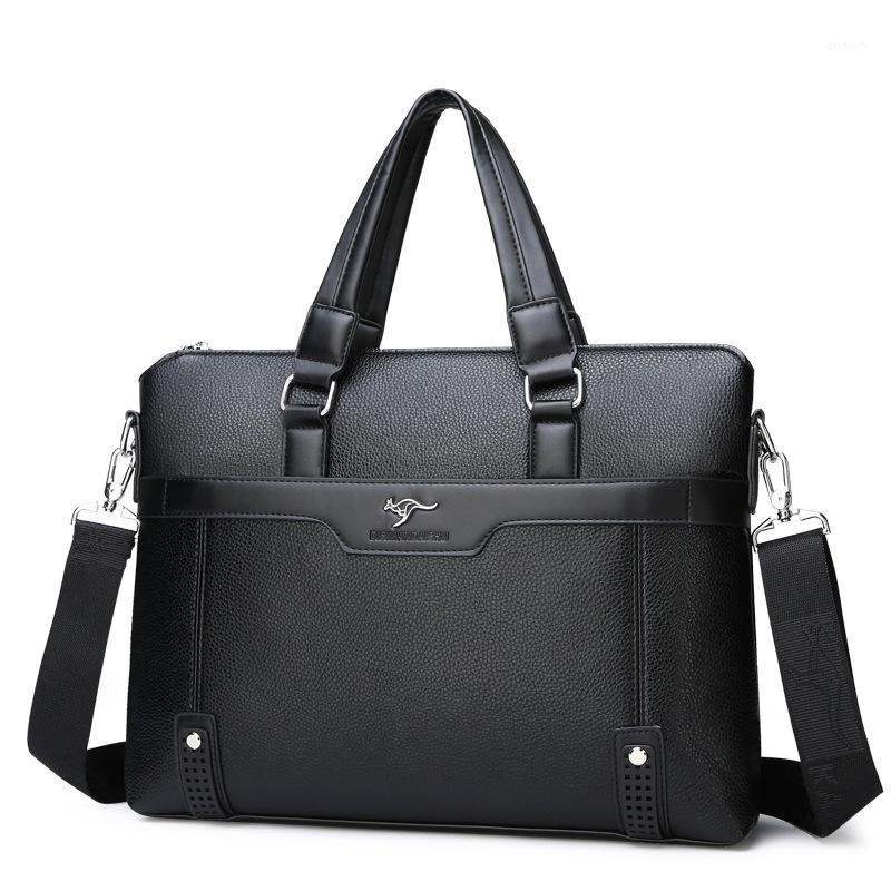 New Luxury Leather Business Men's Briefcase Brand Male Fashion Shoulder Bag Men Messenger Bag Boy Casual Tote Computer1, Black
New Luxury Leather Business Men's Briefcase Brand Male Fashion Shoulder Bag Men Messenger Bag Boy Casual Tote Computer1, Black