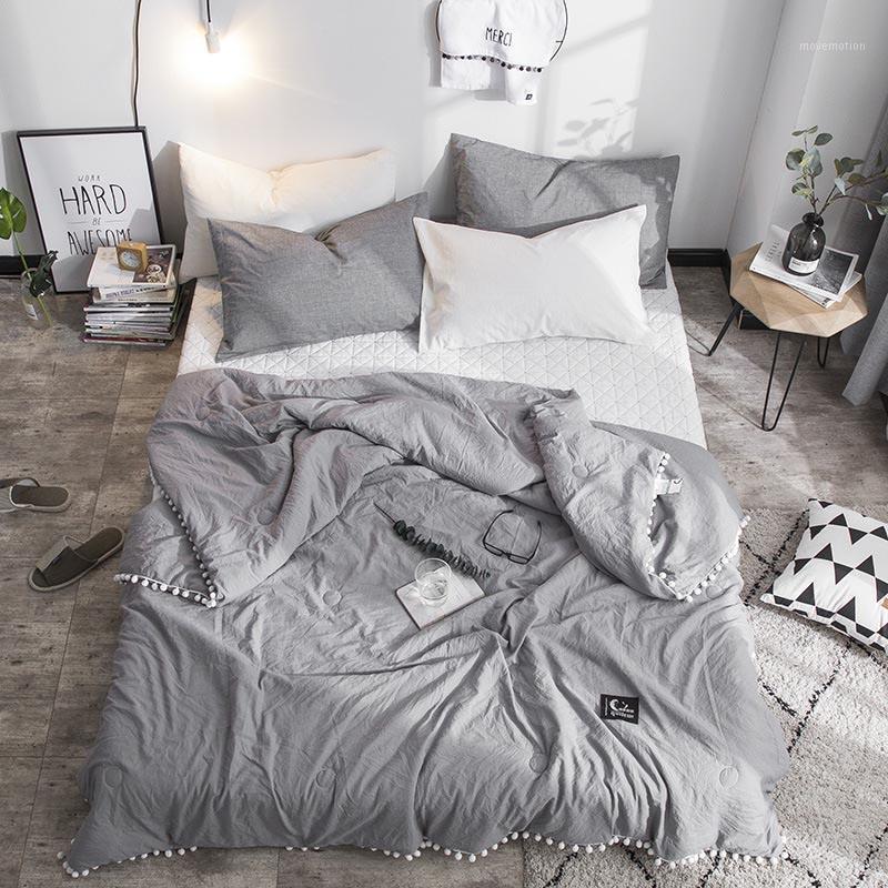 28Summer Throw Quilts Fresh Pink Patchwork Quilt Stitching Small Balls Duvet Soft Bedspread Solid Bed Cover for Queen Bed1, Grey ball
28Summer Throw Quilts Fresh Pink Patchwork Quilt Stitching Small Balls Duvet Soft Bedspread Solid Bed Cover for Queen Bed1, Grey ball