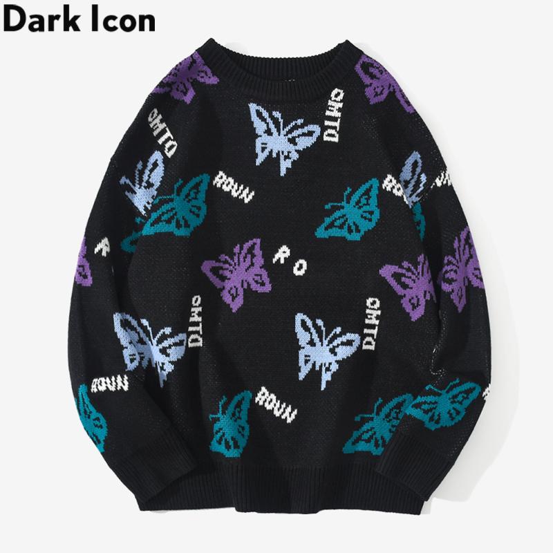 DARK Butterfly Sweater Men Round Neck Knitwear Men's Sweaters 2020 Autumn New Arrivals Man Clothing, Black
DARK Butterfly Sweater Men Round Neck Knitwear Men's Sweaters 2020 Autumn New Arrivals Man Clothing, Black