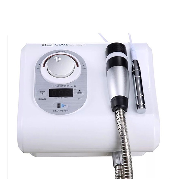 Cool Hot Electroporation No Needle Mesotherapy Skin Face Lifting Slimming Whiten Machine Multipolar RF+Electroporation