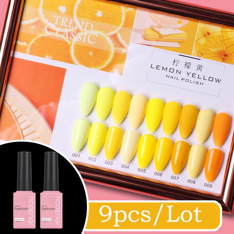 9pcs*15ml Color Base Coat Kit French Gel Polish Nail Design Soak Off UV LED Gel Lacquer For Nail Salon Camouflage Color, Lemon yellow
9pcs*15ml Color Base Coat Kit French Gel Polish Nail Design Soak Off UV LED Gel Lacquer For Nail Salon Camouflage Color, Lemon yellow