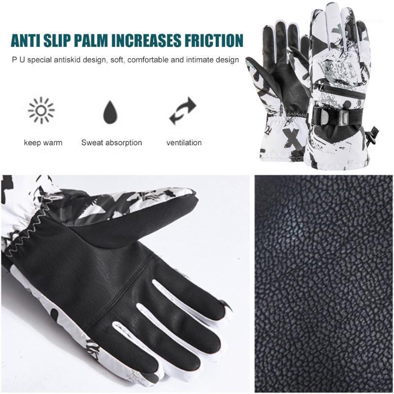 Professional Ski Gloves Touch Screen Fleece Winter Warm Snowboard Gloves Thicken Waterproof Snowboard Ski Supplies1, Blue white
Professional Ski Gloves Touch Screen Fleece Winter Warm Snowboard Gloves Thicken Waterproof Snowboard Ski Supplies1, Blue white