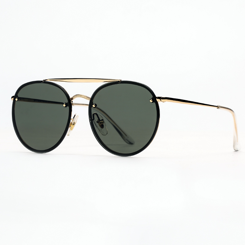 Fashion Round sunglasses blaze double bridge Sunglass UV Protection Sun Glasses for mens sunglasses women with Leather case
Fashion Round sunglasses blaze double bridge Sunglass UV Protection Sun Glasses for mens sunglasses women with Leather case