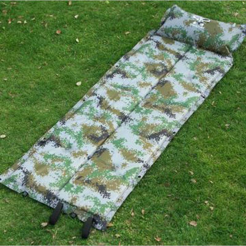 Single with pillow splicing folding camping camouflage automatic inflatable cushion double moisture-proof inflatable cushion1
Single with pillow splicing folding camping camouflage automatic inflatable cushion double moisture-proof inflatable cushion1