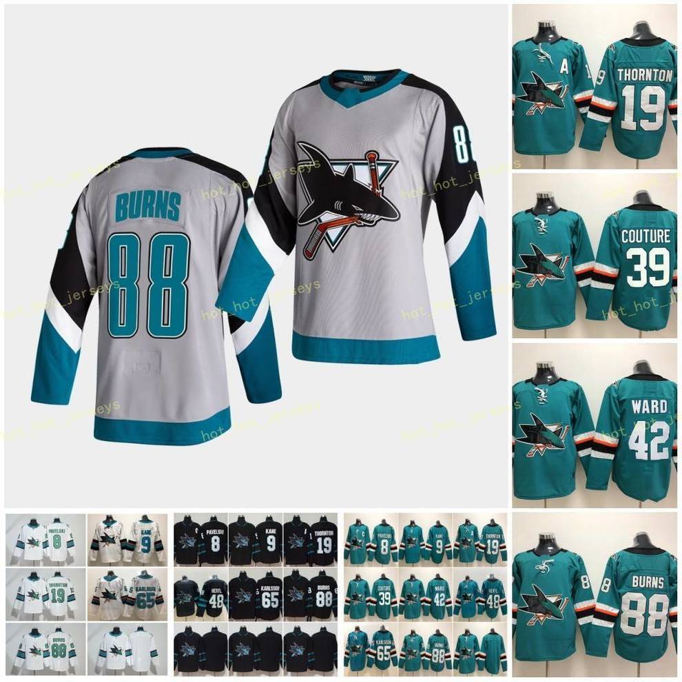 2021 Reverse Retro San Jose Sharks 8 Joe Pavelski 9 Evander Kane 19 Thornton 39 Logan Couture 88 Brent Burns 65 Erik Karlsson 48 Tomas Hertl, Black;red
2021 Reverse Retro San Jose Sharks 8 Joe Pavelski 9 Evander Kane 19 Thornton 39 Logan Couture 88 Brent Burns 65 Erik Karlsson 48 Tomas Hertl, Black;red