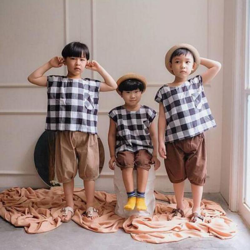 New 2021 Spring Summer T-shirt for Boys Plaid Print t Shirt Kids Girls Tees Short Sleeve Cotton Linen Tops Baby Clothes 1-5 Years Qkm3, Zxx106
New 2021 Spring Summer T-shirt for Boys Plaid Print t Shirt Kids Girls Tees Short Sleeve Cotton Linen Tops Baby Clothes 1-5 Years Qkm3, Zxx106