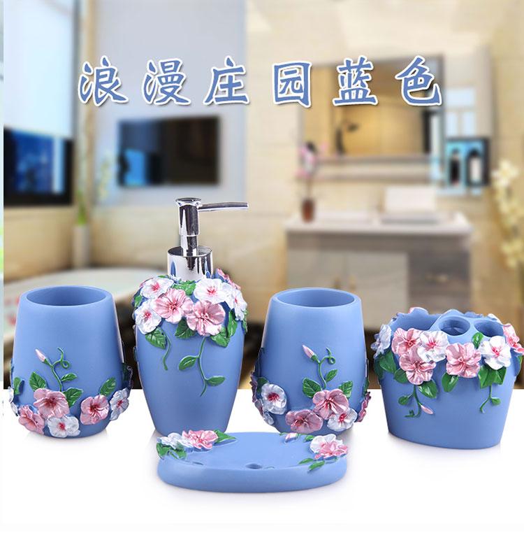 Bathroom Resin Five-piece Set Box Set Washing European Fashion Simple Bathroom and New Wedding Box
Bathroom Resin Five-piece Set Box Set Washing European Fashion Simple Bathroom and New Wedding Box