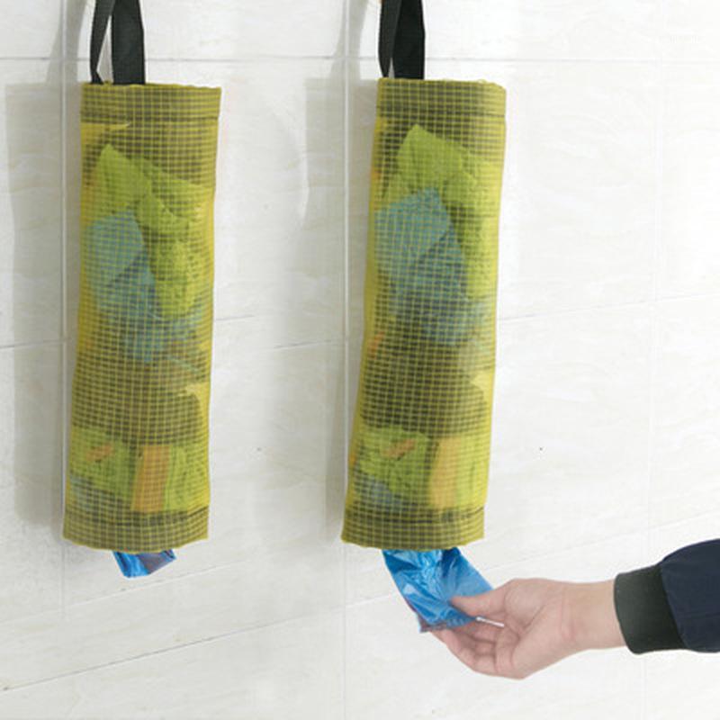 Transparent Grid Hanging Garbage Storage Bag Creative Home Kitchen Plastic Bag Shopping Extraction Bags Sundries Wall Organizer1
Transparent Grid Hanging Garbage Storage Bag Creative Home Kitchen Plastic Bag Shopping Extraction Bags Sundries Wall Organizer1