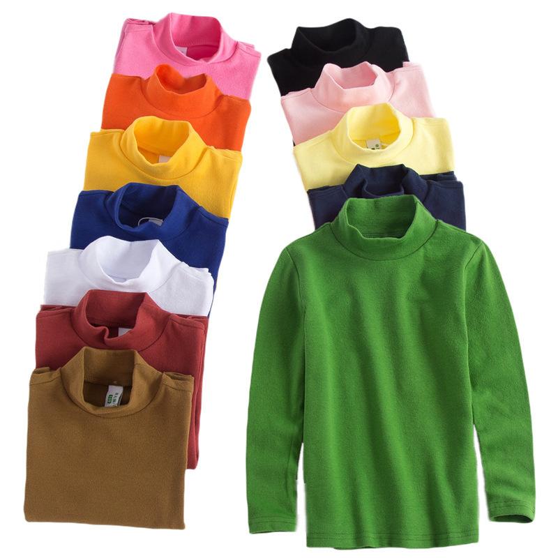 T-shirts Boys And Girls T Shirt Long-sleeved Toddler Sweatshirts Autumn Cotton High Collar Warm Clothing, Blue
T-shirts Boys And Girls T Shirt Long-sleeved Toddler Sweatshirts Autumn Cotton High Collar Warm Clothing, Blue