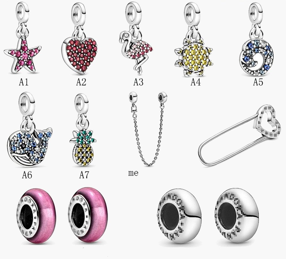 Fine jewelry Authentic 925 Sterling Silver Bead Fit Pandora Charm Bracelets Me Series Safety Chain New Pineapple Small Safety Chain Pendant DIY beads
Fine jewelry Authentic 925 Sterling Silver Bead Fit Pandora Charm Bracelets Me Series Safety Chain New Pineapple Small Safety Chain Pendant DIY beads