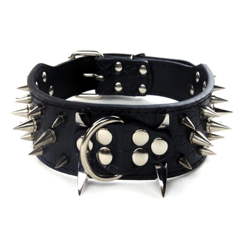 Punk PU Studded Dog Collar Pet Adjustable Harness Spike Artificial Leather Dog Supplies C63B 201029
Punk PU Studded Dog Collar Pet Adjustable Harness Spike Artificial Leather Dog Supplies C63B 201029