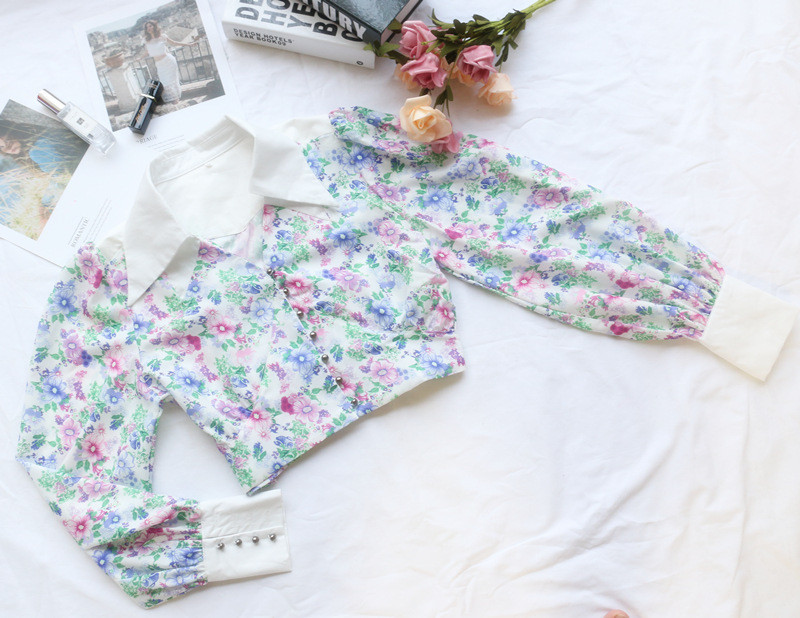 2021 New Sweet Floral Shirts Turn Down Neck Short Vintage Beautiful Slices Summer Tops Fashion Button Up Shirt G607, Multi
2021 New Sweet Floral Shirts Turn Down Neck Short Vintage Beautiful Slices Summer Tops Fashion Button Up Shirt G607, Multi