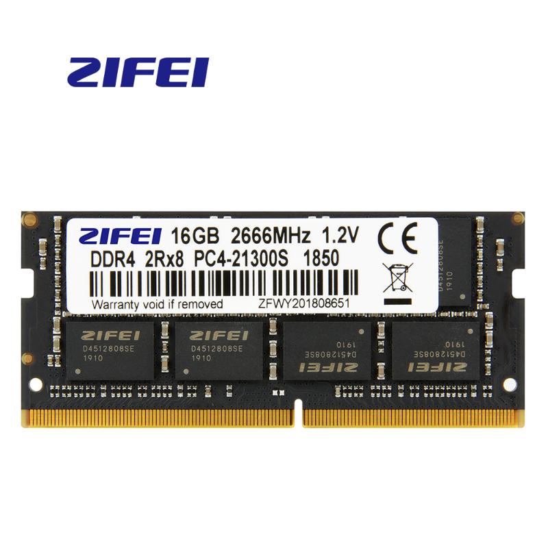 

ZiFei ram DDR4 32GB 16GB 8GB 4GB 2133MHz 2400MHz 2666MHz 260Pin SO-DIMM module Notebook memory for Laptop