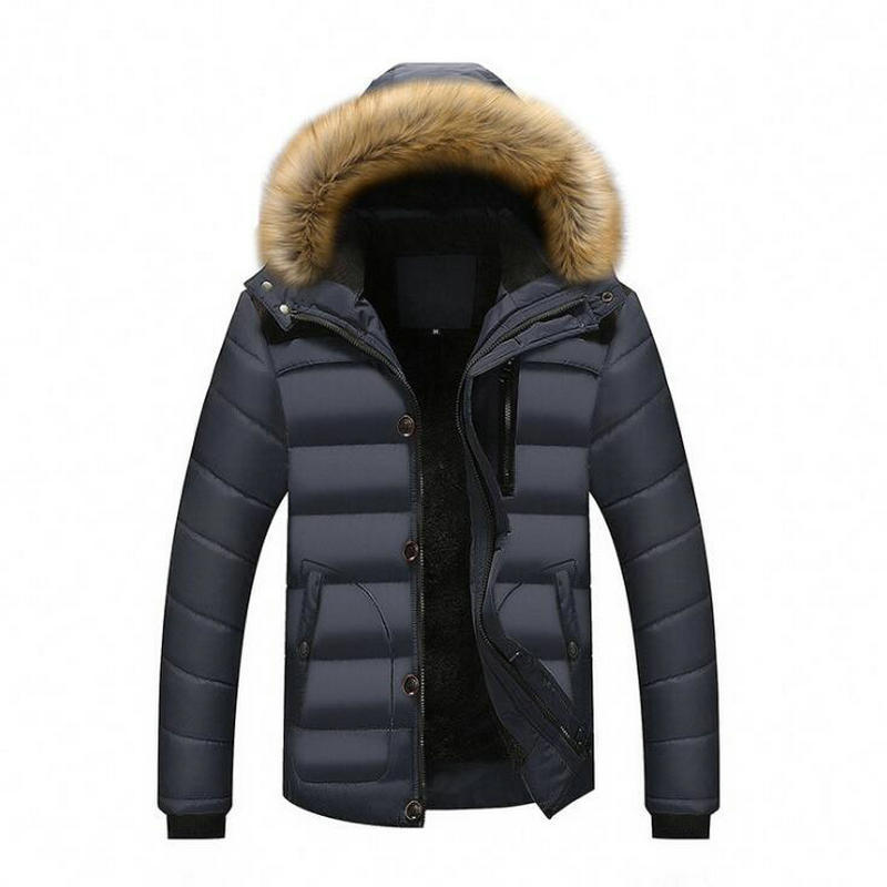 New Style Winter Jackets Men's Coats Male Parkas Casual Thick Outwear Hooded Fleece Jackets Warm Overcoats Mens Clothing T200102