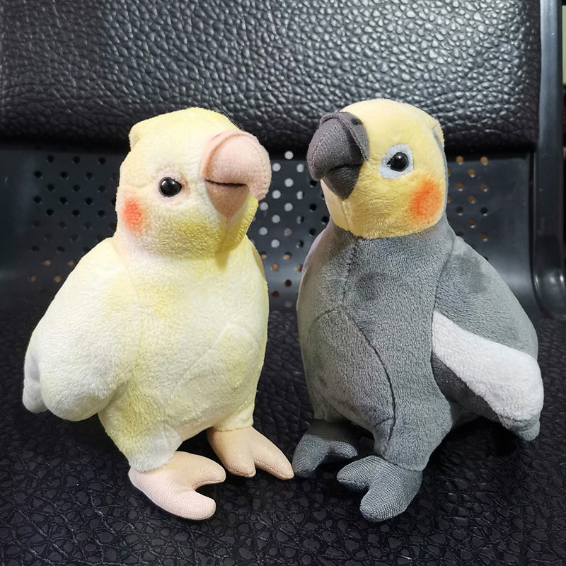 Mini Size Lifelike Grey Cockatiel Plush Toys Real Life Soft Yellow Parrot Birds Stuffed Animals Toy Dolls Gifts For Kids LJ201126, Gray
Mini Size Lifelike Grey Cockatiel Plush Toys Real Life Soft Yellow Parrot Birds Stuffed Animals Toy Dolls Gifts For Kids LJ201126, Gray