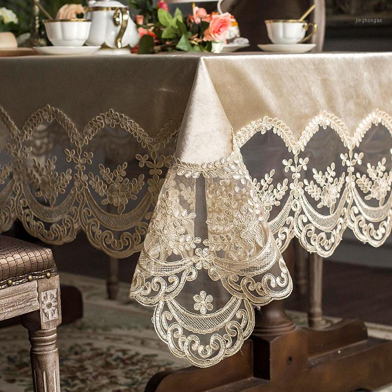 High grade European lace table tablecloth fabric rectangular dining table cover champagne coffee Nordic dining chair cover1, As pic
High grade European lace table tablecloth fabric rectangular dining table cover champagne coffee Nordic dining chair cover1, As pic