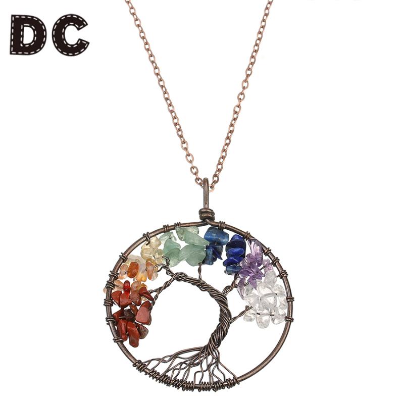 Fashion Tree of Life Large Pendant Necklace Jewelry Metal Chains Lucky Stone Necklaces & Pendants For Women Female Best Gift
Fashion Tree of Life Large Pendant Necklace Jewelry Metal Chains Lucky Stone Necklaces & Pendants For Women Female Best Gift