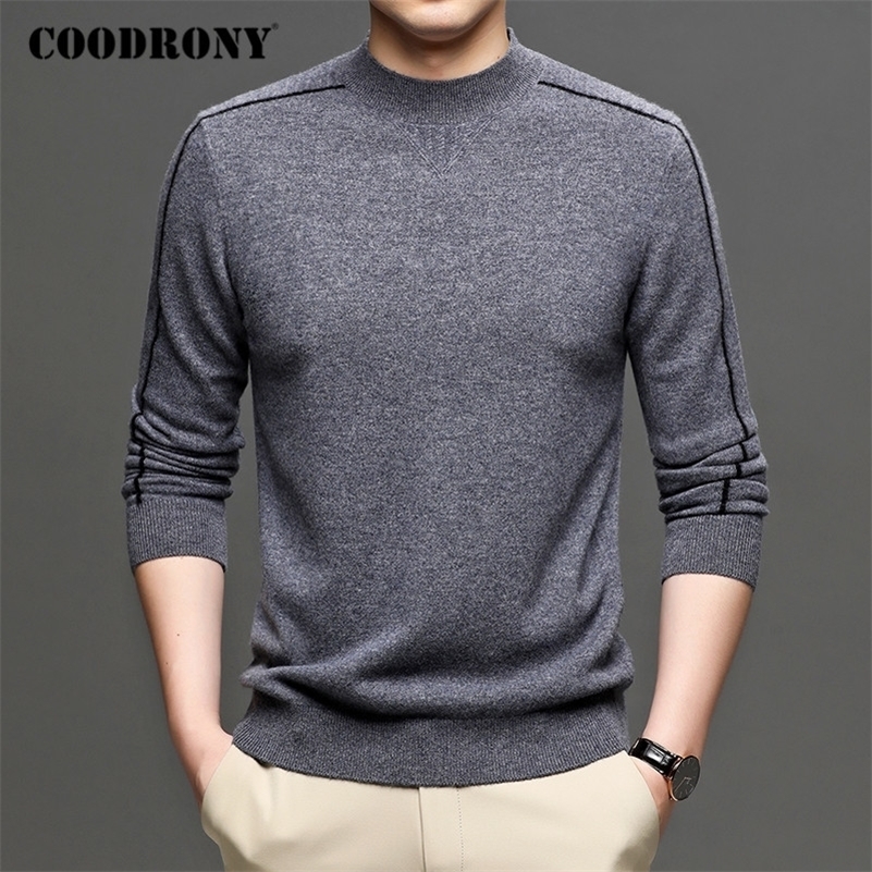 COODRONY Brand High Quality Merino Wool Sweaters Autumn Winter Soft Warm Turtleneck Sweater Men Casual Pullover Jumper Man C3038 201201, Khaki
COODRONY Brand High Quality Merino Wool Sweaters Autumn Winter Soft Warm Turtleneck Sweater Men Casual Pullover Jumper Man C3038 201201, Khaki