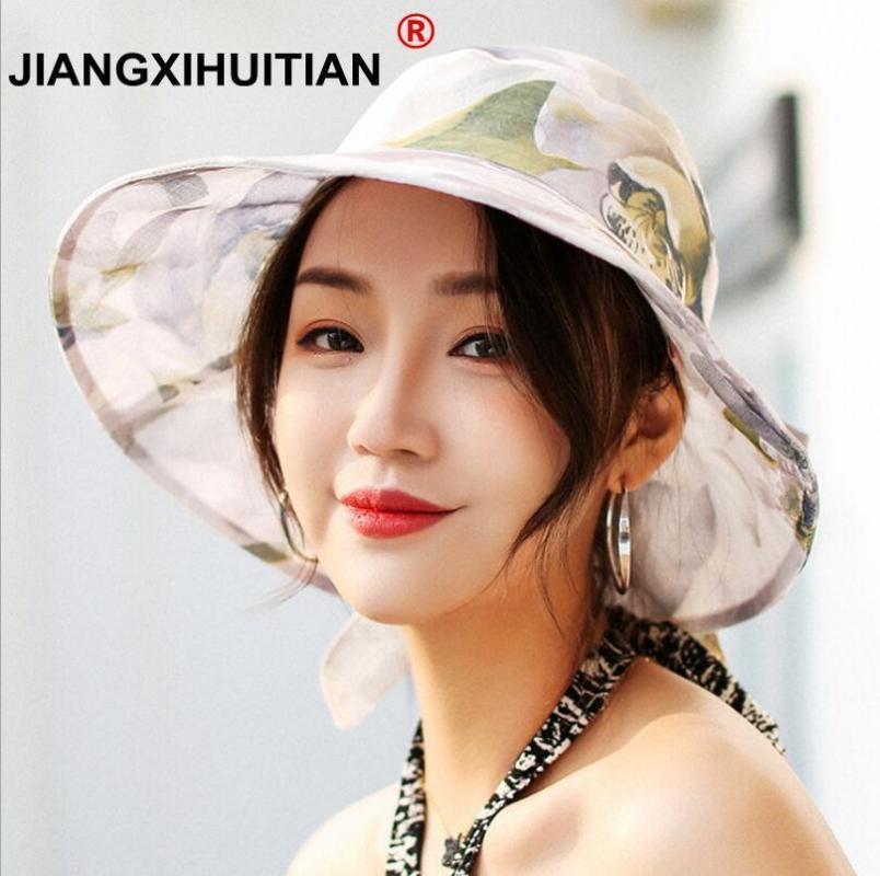 Wide Brim Hats 2021 Spring Summer For Women Big Bow Flowers Visor Cap Sun Hat Female Chapeau Femme Foldable Chapeu Feminino Adjustable
Wide Brim Hats 2021 Spring Summer For Women Big Bow Flowers Visor Cap Sun Hat Female Chapeau Femme Foldable Chapeu Feminino Adjustable