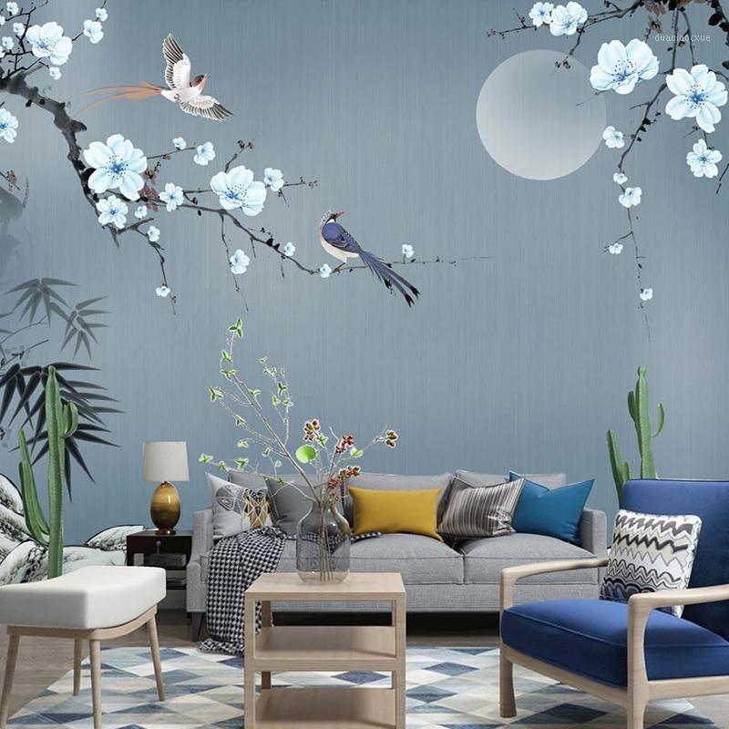 Drop Shipping Custom Mural Wallpaper Chinese Style Flower Bird Hand Painted Wall Painting For Sofa TV Background Home Decoration1, As pic
Drop Shipping Custom Mural Wallpaper Chinese Style Flower Bird Hand Painted Wall Painting For Sofa TV Background Home Decoration1, As pic