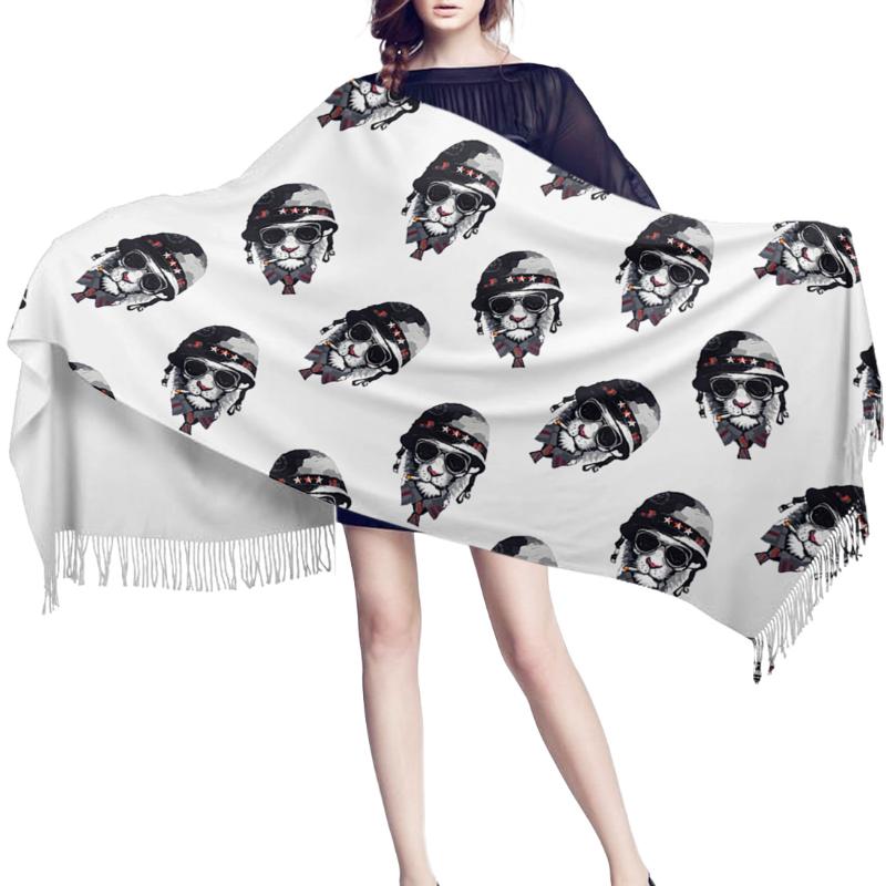 Women Cashmere Scarf Thin Lady Dog In The Army Shawls and Wraps Female Hijab Long Head Scarves
Women Cashmere Scarf Thin Lady Dog In The Army Shawls and Wraps Female Hijab Long Head Scarves