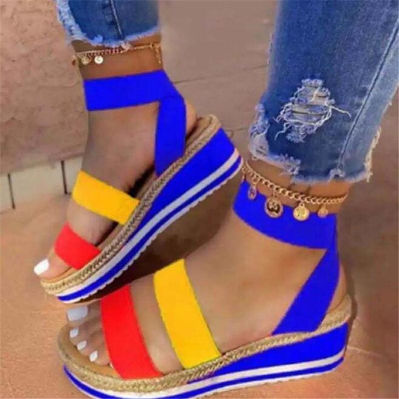 2020 Summer Sandals Women Platform Sandals Ladies Candy Color Casual Shoes Female Elastic Band Sandalias Plus Size 35-43, Black
2020 Summer Sandals Women Platform Sandals Ladies Candy Color Casual Shoes Female Elastic Band Sandalias Plus Size 35-43, Black
