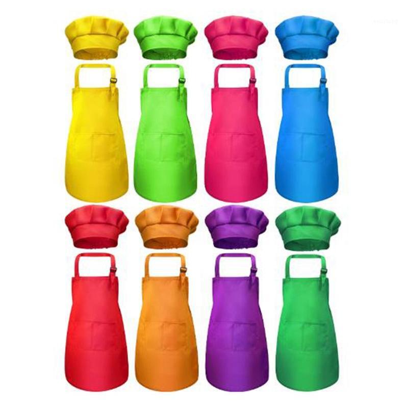 8-Piece Children's Apron and 8-Piece Chef Hat Set Children's Apron with 2 Pockets Adjustable Kitchen Cooking1
8-Piece Children's Apron and 8-Piece Chef Hat Set Children's Apron with 2 Pockets Adjustable Kitchen Cooking1