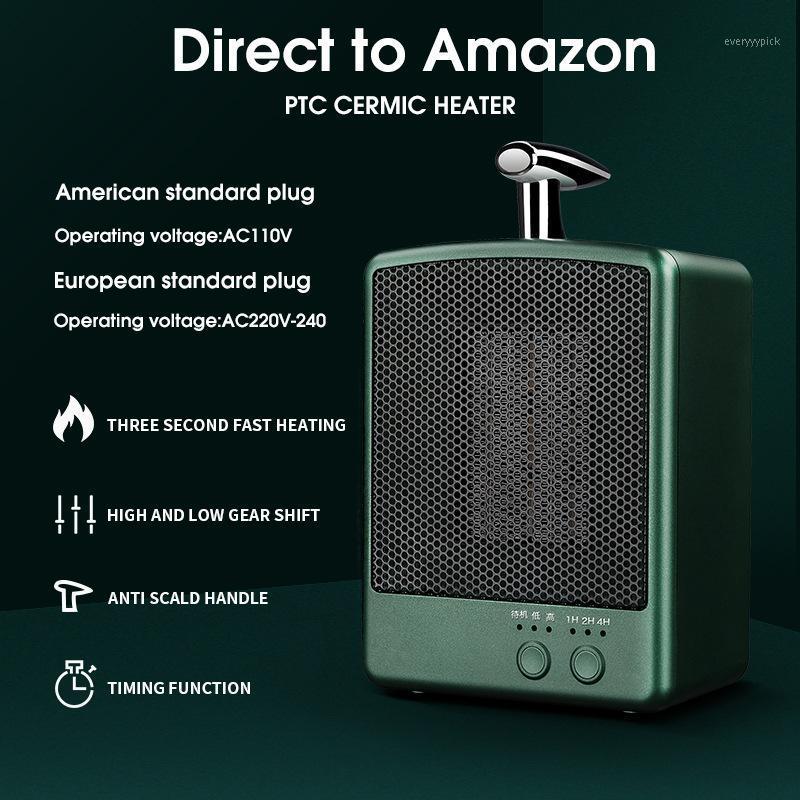 110V/200V Household Quick-Heating Mini Heater Timer Office Desktop Heater Student Small Electric 1000W1
110V/200V Household Quick-Heating Mini Heater Timer Office Desktop Heater Student Small Electric 1000W1