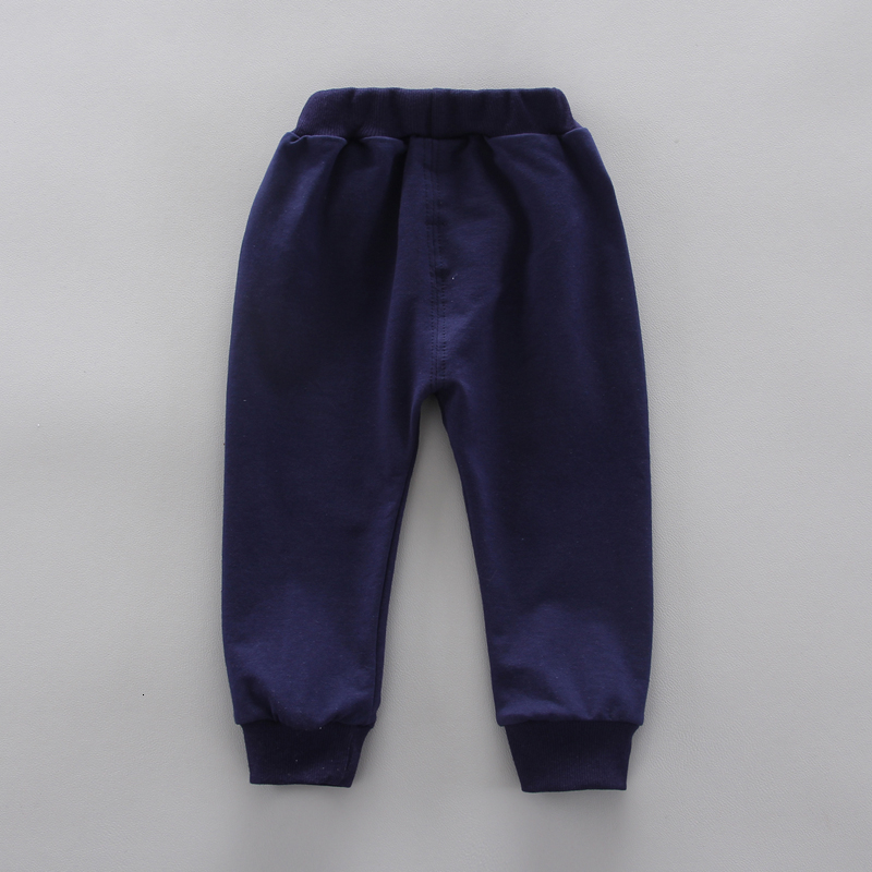 Children Cotton Out Clothes Spring Autumn Baby Boys Girls Cartoon Hooded Pants 2Pcs/sets Infant Kids Fashion Toddler TracksuitsX1019