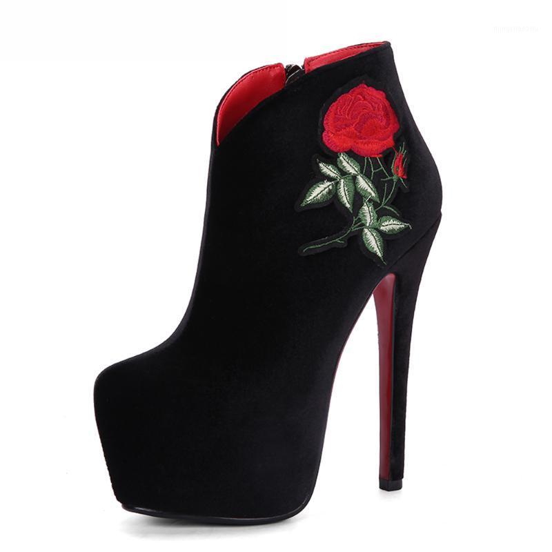 Women Boots Spring Embroider Ankle Boots Velvet Platform Extreme High Heels Zip Red Chinese Bridal Shoes Black1
Women Boots Spring Embroider Ankle Boots Velvet Platform Extreme High Heels Zip Red Chinese Bridal Shoes Black1