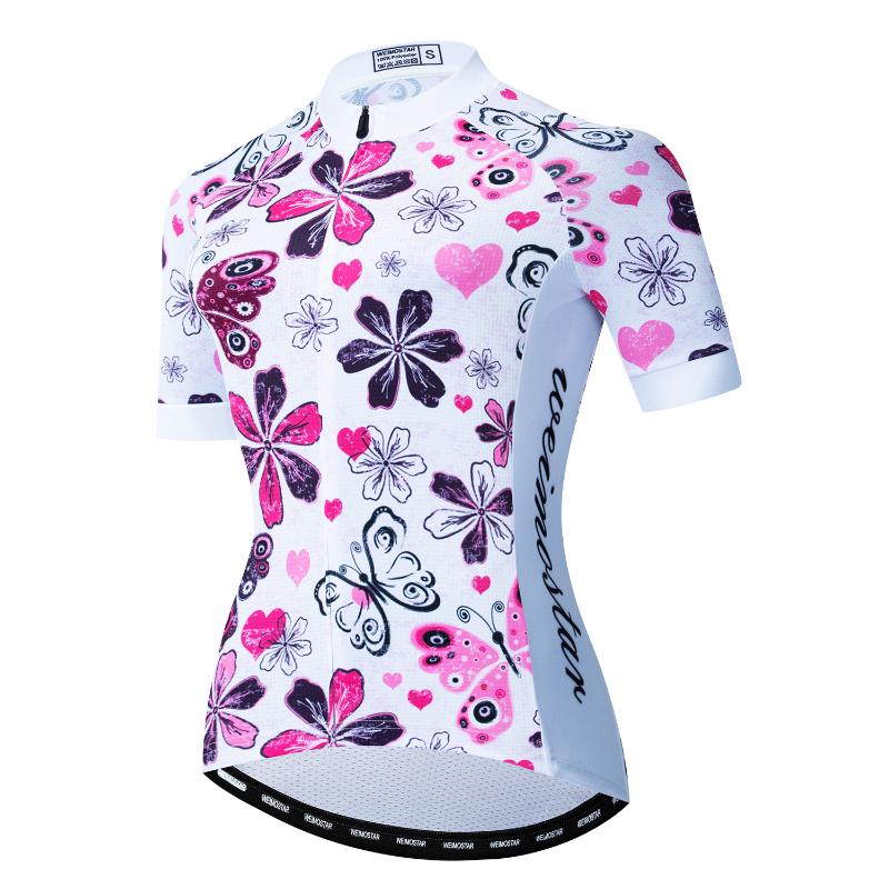 Weimostar Cycling Jersey Women Short Sleeve Top Summer Racing Bicycle Clothing Cicismo MTB Bike Jersey Pink, Cf2274
Weimostar Cycling Jersey Women Short Sleeve Top Summer Racing Bicycle Clothing Cicismo MTB Bike Jersey Pink, Cf2274