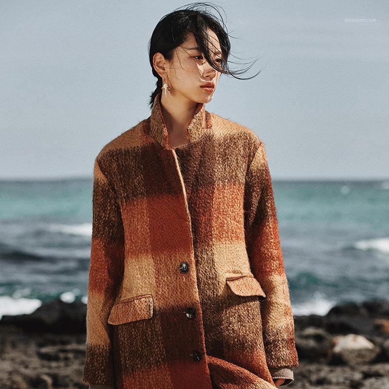 Clearance----Female autumn and winter plus size wavy australian wool checked loose wool coat1, Picture show
Clearance----Female autumn and winter plus size wavy australian wool checked loose wool coat1, Picture show
