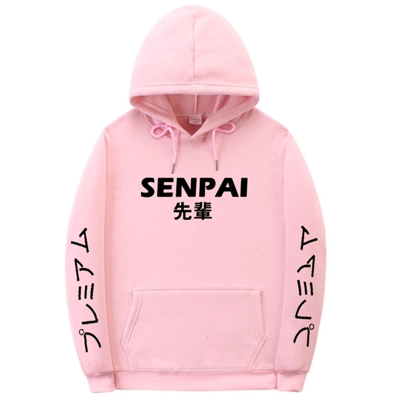 Women Hoodies And Sweatshirts New Arrival Harakuju Letter Print Casual Hooded Pullover Korean Drawstring Pocket Tracksuits 201216