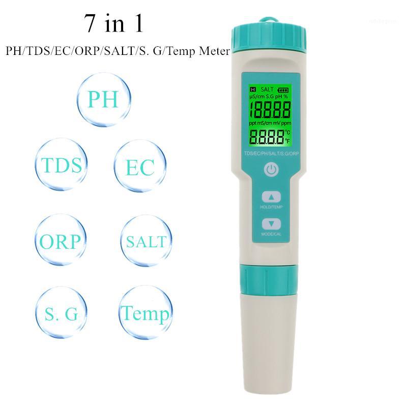 COM-600 7 in 1TDS/EC/PH/SALT/S. G/ORP/Temp Meter Water Quality Monitor Tester IP67 PH Meter Drinking Water Aquariums 40%Off1
COM-600 7 in 1TDS/EC/PH/SALT/S. G/ORP/Temp Meter Water Quality Monitor Tester IP67 PH Meter Drinking Water Aquariums 40%Off1