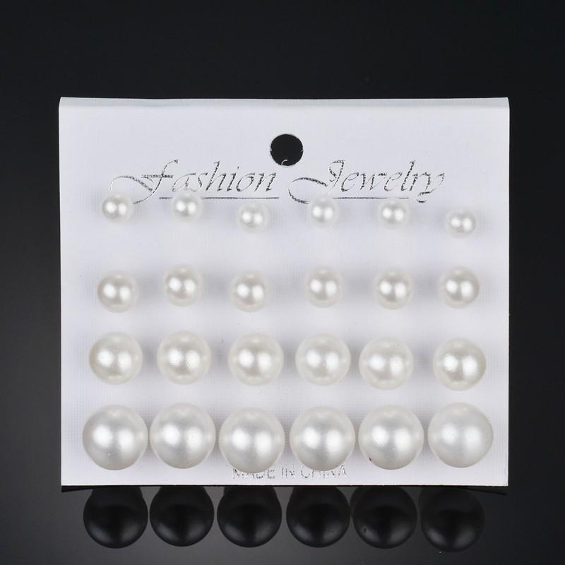 Fashion Hot 12 pairs Women Round Crystal Heart Stud Earrings for Women Piercing Imitation Pearl Earrings Set Wedding Bride Party
Fashion Hot 12 pairs Women Round Crystal Heart Stud Earrings for Women Piercing Imitation Pearl Earrings Set Wedding Bride Party