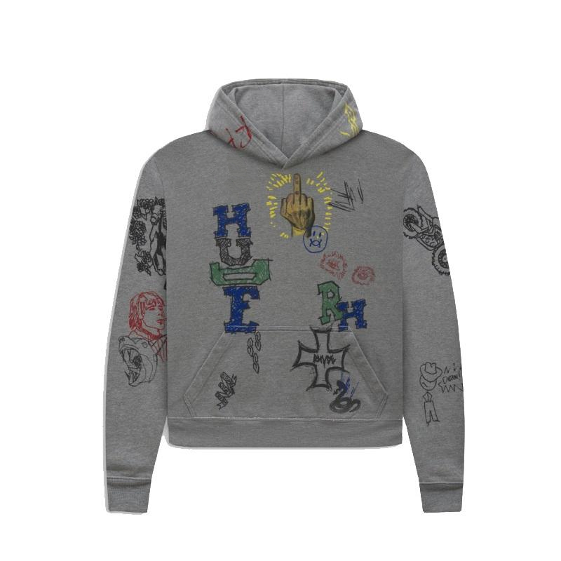 2021 USA Oversize RH Hand Sketch Graffiti Hoodie Autumn Winter fashion men women Hip Hop Skateboard Hoody streetwear cotton Hooded Sweatshirt, Gray
2021 USA Oversize RH Hand Sketch Graffiti Hoodie Autumn Winter fashion men women Hip Hop Skateboard Hoody streetwear cotton Hooded Sweatshirt, Gray
