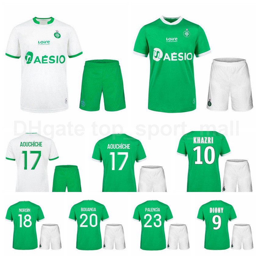 2020 2021 Soccer ETIENNE 21 Romain Hamouma Jersey Set 7 Ryad Boudebouz 10 Wahbi Khazri 20 Denis Bouanga Franck Honorat Football Shirt Kits, White
2020 2021 Soccer ETIENNE 21 Romain Hamouma Jersey Set 7 Ryad Boudebouz 10 Wahbi Khazri 20 Denis Bouanga Franck Honorat Football Shirt Kits, White