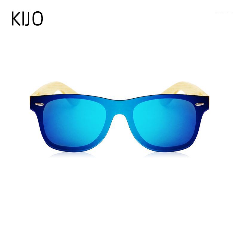KIJO Vintage Bamboo Wood Frame Men Women Sunglasses Fashion Mirror Coating Sun Glasses Shades Eyewear UV4001
KIJO Vintage Bamboo Wood Frame Men Women Sunglasses Fashion Mirror Coating Sun Glasses Shades Eyewear UV4001