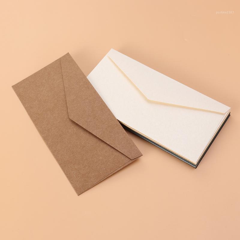 10PCS Vintage Kraft Paper Envelopes Western Style Envelope for Business Invitation (Random Color)1
10PCS Vintage Kraft Paper Envelopes Western Style Envelope for Business Invitation (Random Color)1