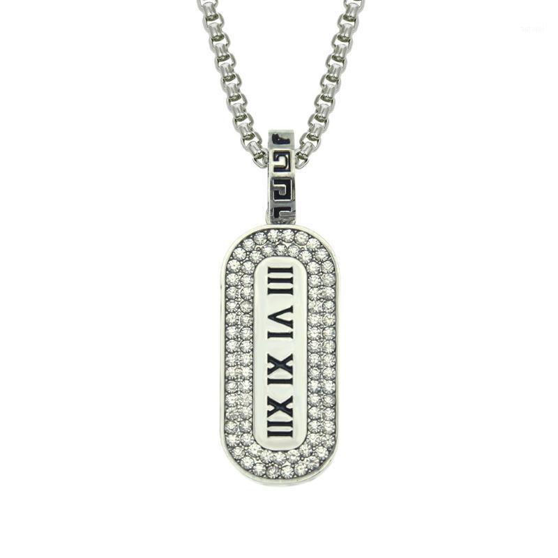 Roman Numeral Necklace Punk Hip Hop Stainless Steel Necklaces for Women Jewelry Accessory Christmas Gift Dropshipping1
Roman Numeral Necklace Punk Hip Hop Stainless Steel Necklaces for Women Jewelry Accessory Christmas Gift Dropshipping1