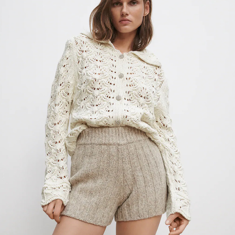 2021 New Spring Autumn Women Hollow Out Cropped Knitted Solid Turn Down Collar Cardigan Warm Vintage Sweaterlady Sweater 5uki
2021 New Spring Autumn Women Hollow Out Cropped Knitted Solid Turn Down Collar Cardigan Warm Vintage Sweaterlady Sweater 5uki