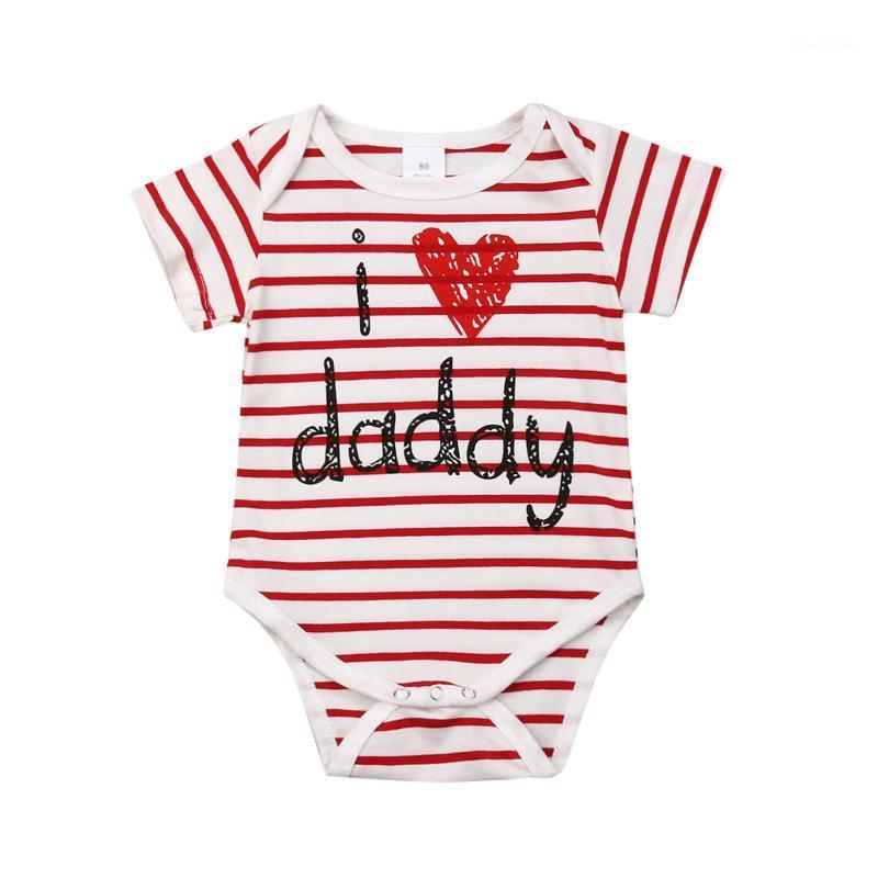 0-24 months Newborn Infant Kid Baby Boys Girls Romper Striped Letter I love daddy Romper Bodysuit Outfit Sunsuit Clothes1
0-24 months Newborn Infant Kid Baby Boys Girls Romper Striped Letter I love daddy Romper Bodysuit Outfit Sunsuit Clothes1