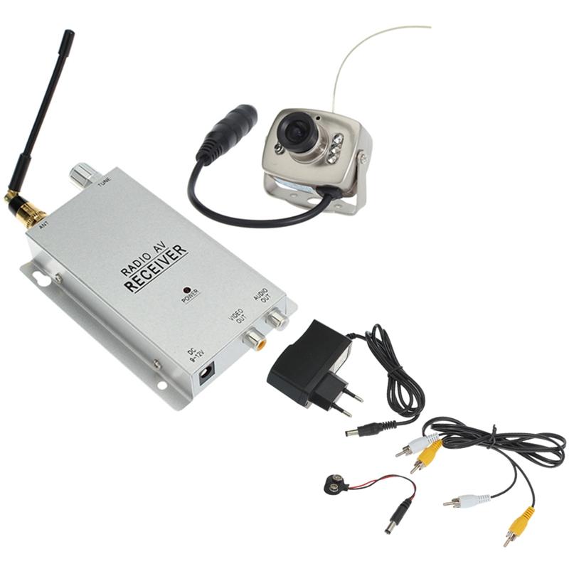 1.2G Wireless Camera Kit Radio AV Receiver with Power Supply Surveillance Home Security(EU Plug)
1.2G Wireless Camera Kit Radio AV Receiver with Power Supply Surveillance Home Security(EU Plug)