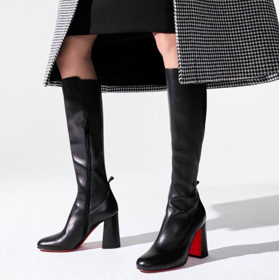 Hot Elegant Woman Black Tall Boots Kronobotte Style,Square Heels Black Genuine Leather Zipper Knee Over Boot Party Wedding Dress Shoes
Hot Elegant Woman Black Tall Boots Kronobotte Style,Square Heels Black Genuine Leather Zipper Knee Over Boot Party Wedding Dress Shoes