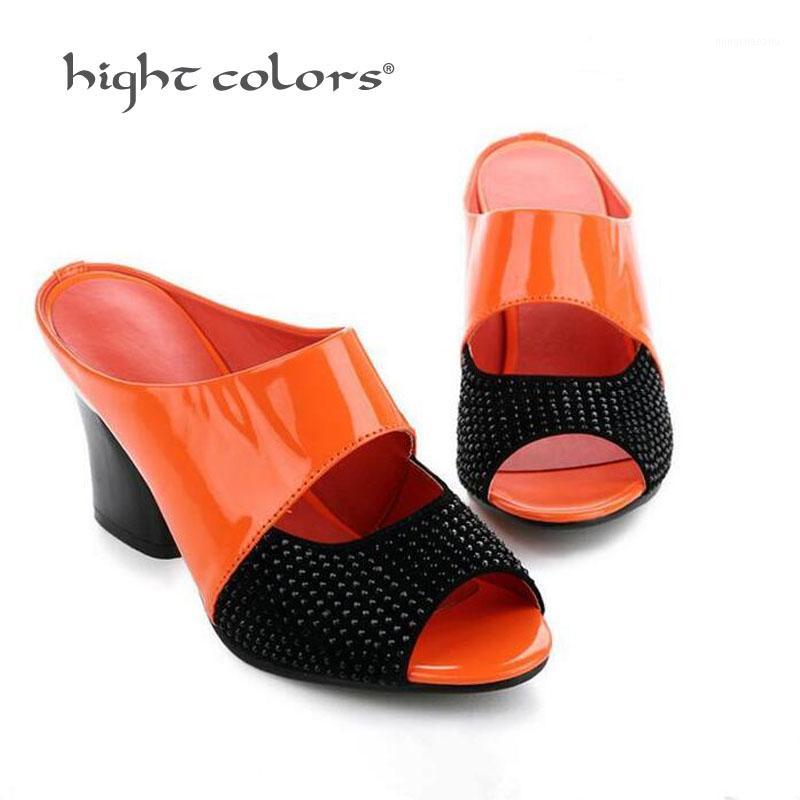 2020 New Rhineston shoes woman high heels peep toe slippers women lady slides shoes Beige Orange Black DD4-61
2020 New Rhineston shoes woman high heels peep toe slippers women lady slides shoes Beige Orange Black DD4-61