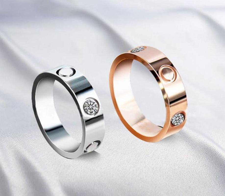 Hot Boutique 316L Love Titanium Steel Nails Rings Band Rings Size For Women And Men Brand Jewelry With bag
Hot Boutique 316L Love Titanium Steel Nails Rings Band Rings Size For Women And Men Brand Jewelry With bag