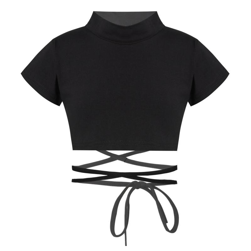 Infant Kids Baby Girls Tops Dancing Shirt Short Sleeve Tie Cross T- Shirts for Workout Exercise Casual Spring Autumn Clothing, Black
Infant Kids Baby Girls Tops Dancing Shirt Short Sleeve Tie Cross T- Shirts for Workout Exercise Casual Spring Autumn Clothing, Black