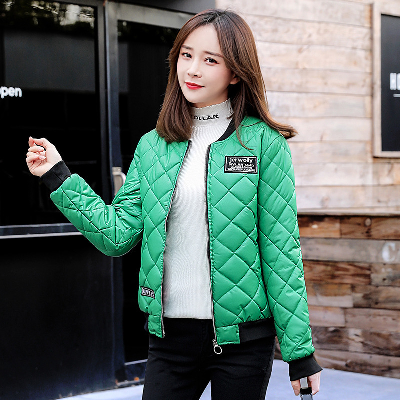 JFUNCY Winter Light Jacket for Women Korean Woman Parkas Female Thin Jackets Coats Plus Size Women's Jacket Cotton Outwear 200928